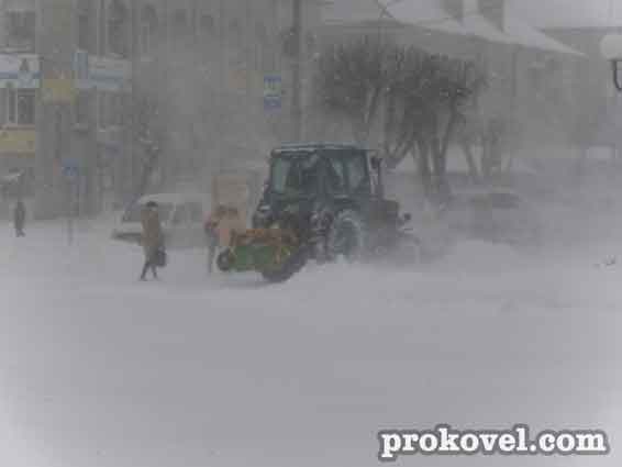 ковель сніг хуртелиця 2013