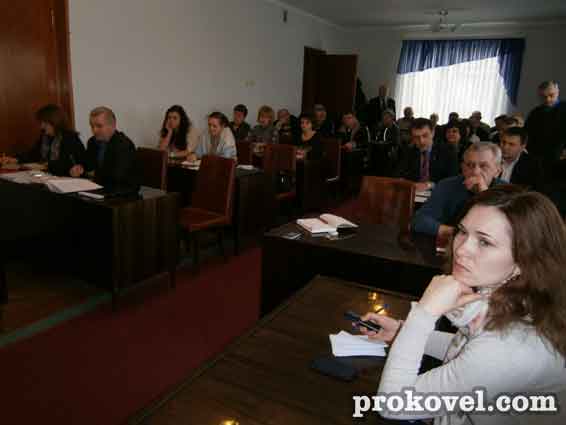 на засіданні виконавчого комітету Ковельської міської ради з нагоди вшанування учасників бойових дій