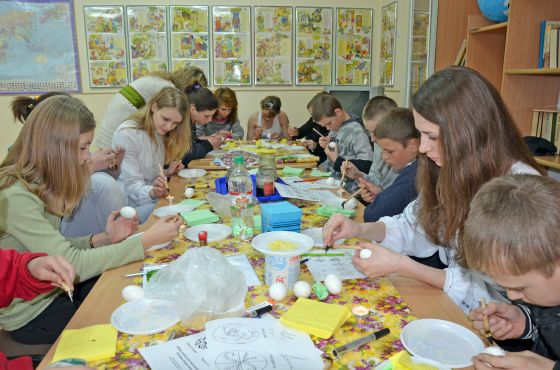 Майстер клас з писанкарства