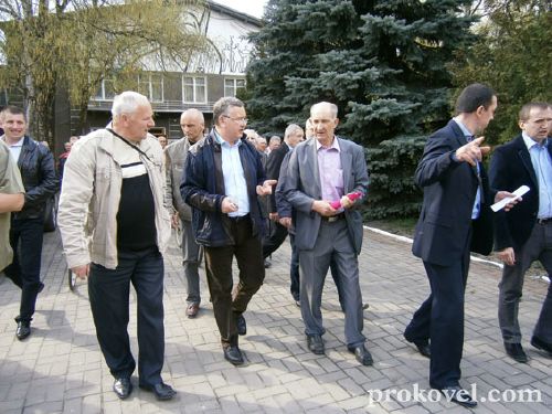 Ковель кандидат у Президенти України Анатолій Гриценко