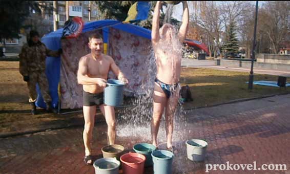 Ice Bucket Challenge Ковель Верчук