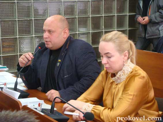 голова фракції &laquo;УКРОП&raquo; Ігор Пініс Ковель