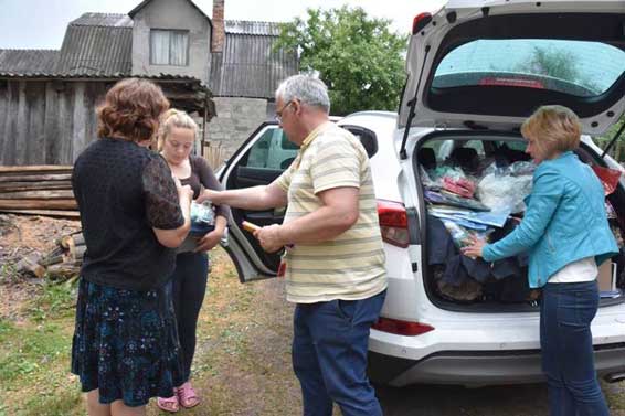 Ковельчани отримали допомогу від благодійників з Польщі