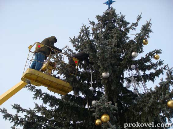 Ковель ялинка демонтаж 2018