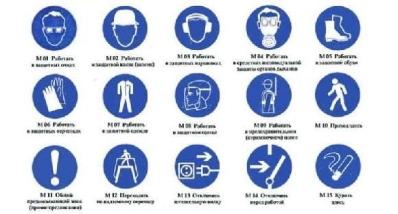 Предписывающие знаки
